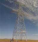 Горячая гальванизированная башня линии электропередач Q345 Q235 стальная