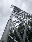 Гальванизированная ASTM123 башня решетки стали распределения силы 110KV