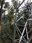 Башня передачи опоры угла 110KV HDG стальная