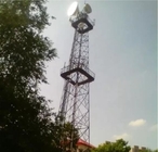 Башня мобильной телефонной связи мозаики угла ASTM A123 HDG стальная