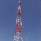 Радиосвязи 3 башня угловых 330KV ног стальная с горячим погружением гальванизировала кронштейны