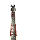 Гальванизированные угловые телекоммуникации Sst 33KV башни решетки стали 60m