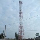 Радиосвязи 3 башня шагающих угловых 33KV стальная с антенной &amp; кронштейнами Mw