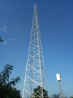 Шагающая само- поддерживая сталь башни связи 4 угловая для радиосвязи