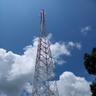 башня Q345 радиосвязи 60m горячая окунутая гальванизированная стальная