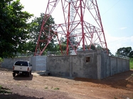 Башня антенны Sst Gsm стальная 4 шагающих угловых мобильных Q355B