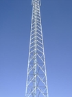Погружение трубчатой башни радиосвязи стальной горячее гальванизировало Q355