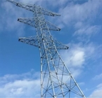 Башня Q235B решетки электричества передающей линии стальная