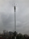 Башня радиосвязи стальная Monopole с горячим гальванизированным погружением