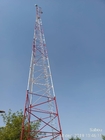 Гальванизированная башня антенны телекоммуникаций стального угла трубчатая с кронштейнами
