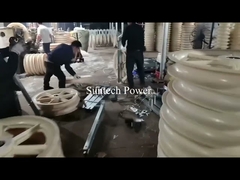 Серия 916 Стринговый блок настраиваемый воздушный инструменты линии передачи для проводника ACSR720