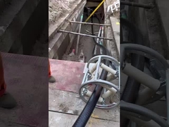 10KN подземный круглый кабельный ролик