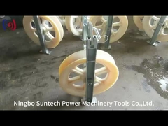 508мм нейлоновые шкивы Линия проводник Трансмиссоин натягивая блоки шкива