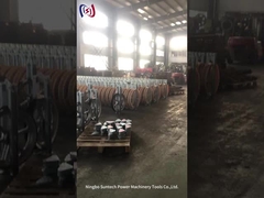 Одноствольная башня для эрекции инструменты для натяжения стальной коробки блока для подъема / подъема