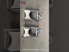 шкив проводника кабеля для воздушных линий 80mm шнуруя блок ролика для надземной линии