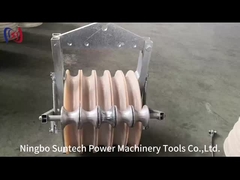 проводник передающей линии 508 mm шнуруя блок шкива с роликами зазмеления