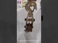 Круглое око типа 3t кабельные шкивы блоки стальных линий передачи