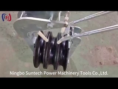 Натяжные блоки проводника вертолета воздушного кабеля SHDN 10KN