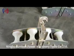 Четырехколесные оптические волокна комбинированные стринговые блоки штурвал Opgw Строговые инструменты