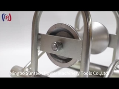 Кабельные ролики из гальванизированного алюминия размером 160x165 мм