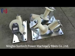 Однонаправленные строительные работы Строение прокладки блока кабеля Поворачивающий ролик