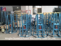 50KN Отсоединяемая стальная проволока Механический кабель Барабан катушка стойка для освобождения проволоки