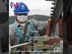 ISO JQJ Угловой стальной резчик Подземные инструменты для вытягивания кабелей
