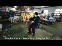 1kN Алюминиевая пробная инспекционная тележка для технического обслуживания линии электропередачи