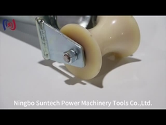 200 мм стальные колокольчики тяжелые кабельные ролики для входа в трубу