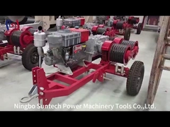 Тяжелая тяга с двойным барабанным винтом емкостью 5Т для одновременного подъема и тяги