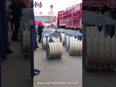 Компактный блок для протяжки проводов серии 822 с конструкцией быстросъемного крюка​