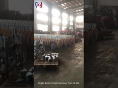 Инструменты для установки башни с одним лопатом, стальные блоки для подъема / подъема