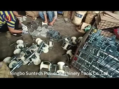 Кабельный роликовый заземлитель для тяжелых условий эксплуатации, нагрузка 5 кН, строительство линий электропередач