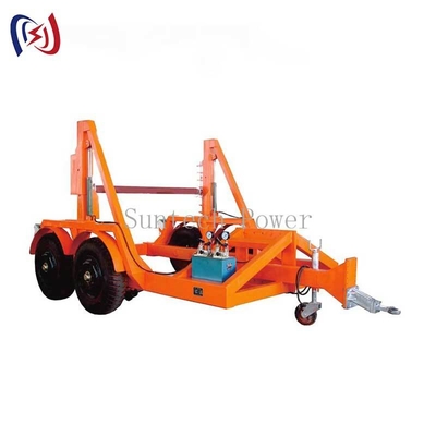 качество  Heavy Duty Cable Reel Trailer 20T Capacity for Industrial Transport фабрика
