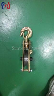 качество  Professional Hoisting Tackle Block and Tackle System for Heavy Duty Lifting with 10-200KN Rated Load in Electrical Construction Projects фабрика