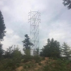 Башня горячего погружения гальванизированная стальная трубчатая для радиосвязи