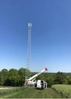 Сталь Glavanzied горячего погружения башни радиосвязи 3 шагающая трубчатая