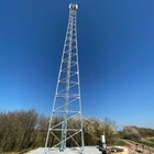 Погружение стальной трубчатой башни телекоммуникаций горячее гальванизировало высоту 15M