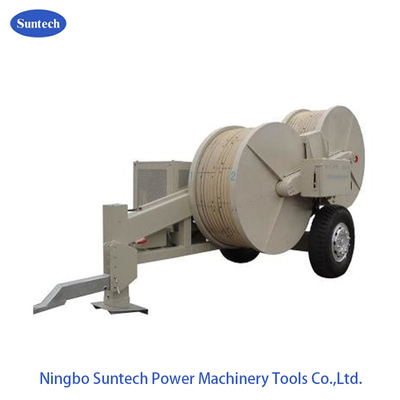 Нейлон передающая линия 2X55/1X100 Bullwheel MC шнуруя Tensioner пулера кабеля оборудования