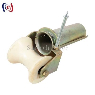 тип ролик 90mm Lockable Bellmouth вьюрка кабеля с колесом нейлона
