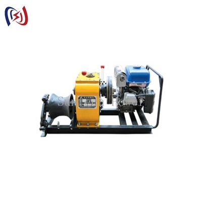 Powered Winch Belt Drive Heavy-Duty 8T Capacity For Industrial Construction Use​