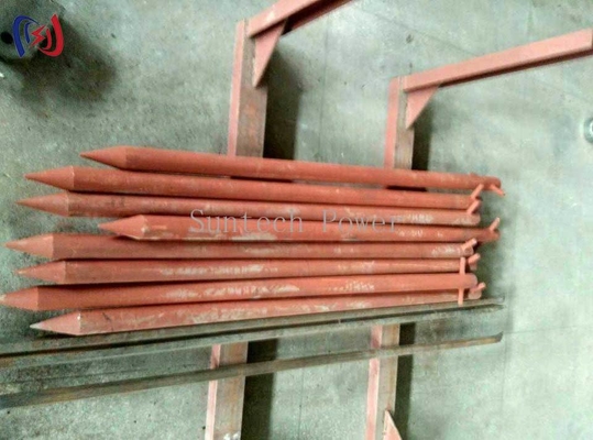 Универсальная стальная свая GZ40X1200, диаметр 40 мм, для поддержки фундамента