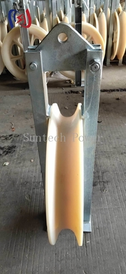 508 Блок для протяжки кабеля, сверхпрочный, нагрузка 20-60 кН, строительство линий электропередач