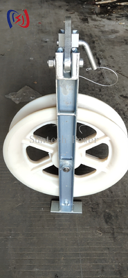 508 Блок для протяжки кабеля, сверхпрочный, нагрузка 20-60 кН, строительство линий электропередач