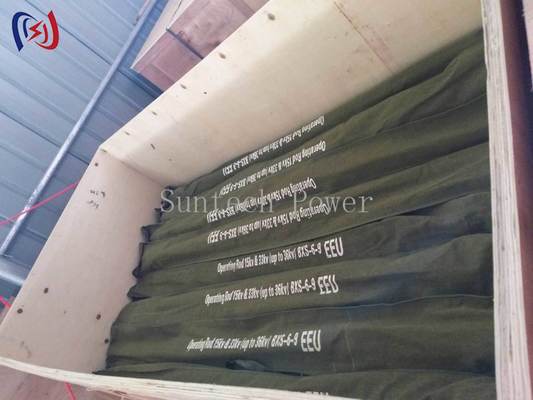 Высоковольтный изолированный переключатель с номинальным напряжением 10-500 кВ 3-8 М общая длина и 3-4 узла для безопасного электрического переключения