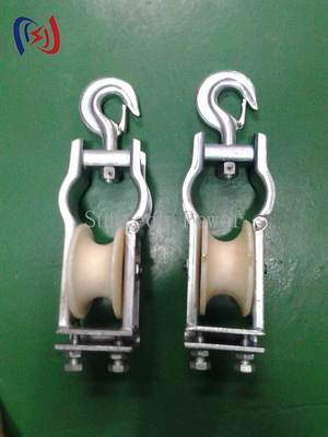 Прочный блок для протяжки проводов с размером шкивов 660*560*100 мм, сроком службы один год и максимальным проводником LGJ1250 для строительных работ