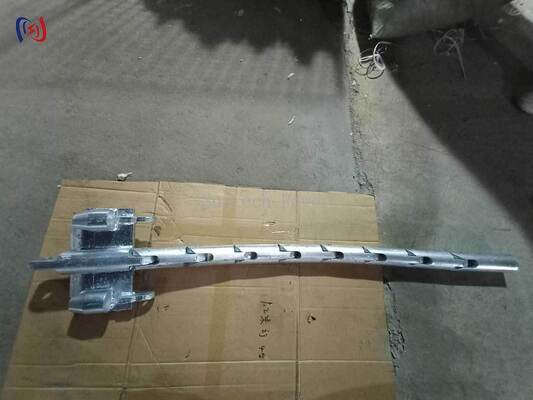 Тяжелая головная панель для двух узловых проводников с номинальной нагрузкой 80-180 КН и шириной лопатки 75-125 мм для высоковольтных линий электропередачи