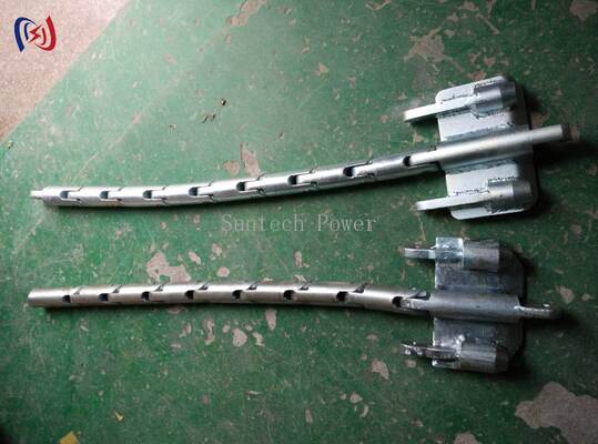 Устойчивая головная панель для трех пучков проводников поддерживает точную треугольную конфигурацию, балансирует тяговые силы и предлагает исключительную прочность