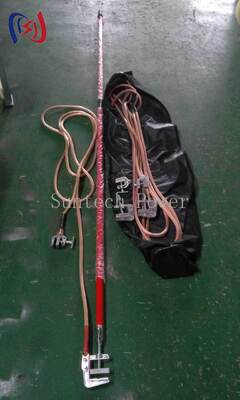 Высокопроводящий заземляющий провод для безопасного заземления электрической системы и рассеивания тока короткого замыкания