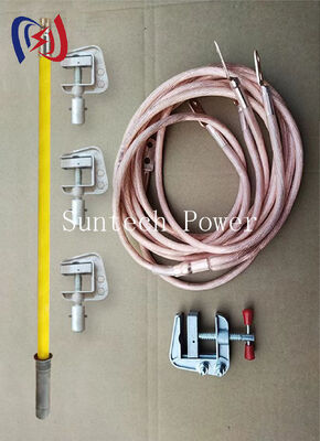 Высокопроводящий заземляющий провод для безопасного заземления электрической системы и рассеивания тока короткого замыкания